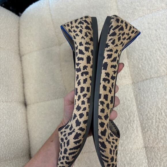 Rothy’s The Point Flat Cheetah Print - Picture 7 of 8